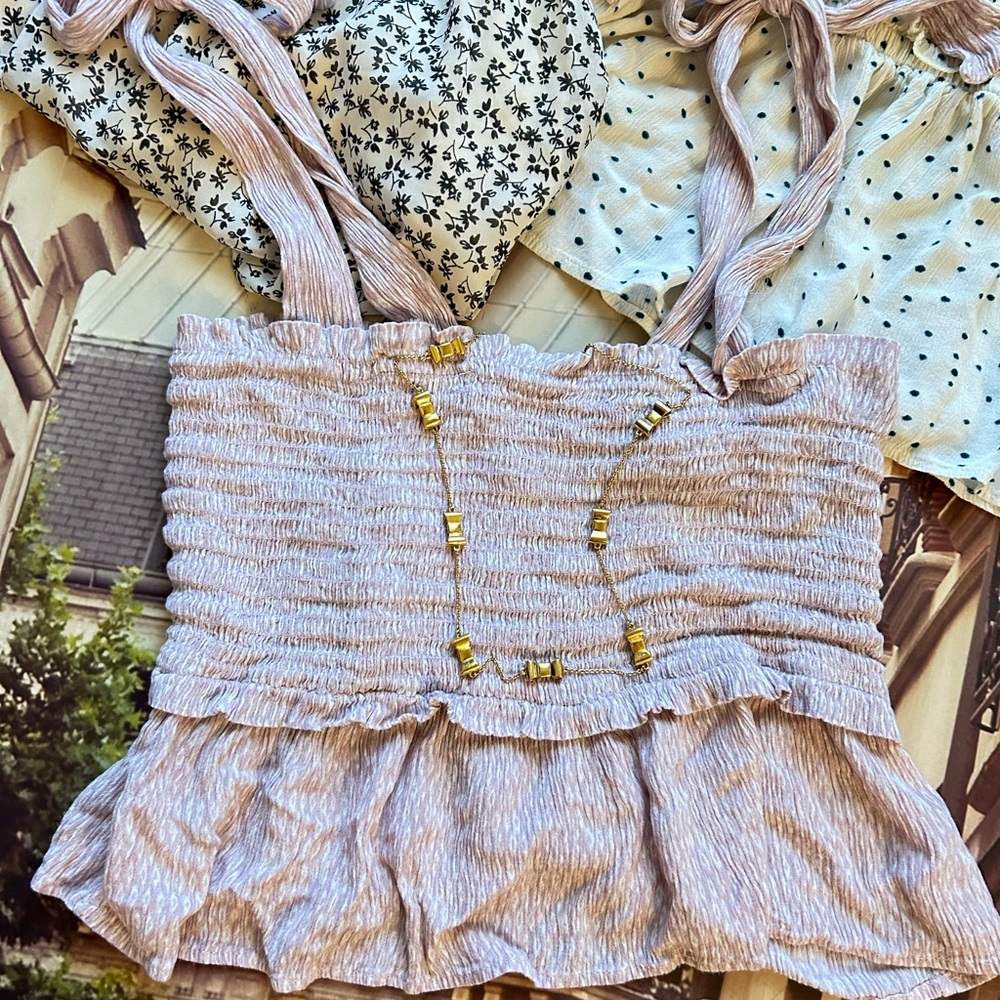 Japna Black and White Floral Camisole Set - Picture 2 of 5